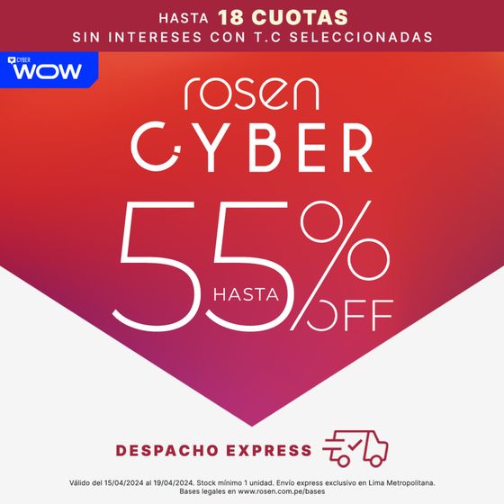 Catálogo Rosen | Hasta 55% Off | 2024-04-16T00:00:00.000Z - 2024-04-19T00:00:00.000Z