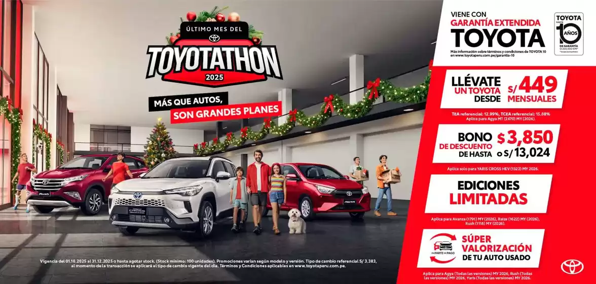 Catálogo Toyota | Ultimo mes del Toyotathon | 2025-12-11T00:00:00.000Z - 2025-12-31T00:00:00.000Z