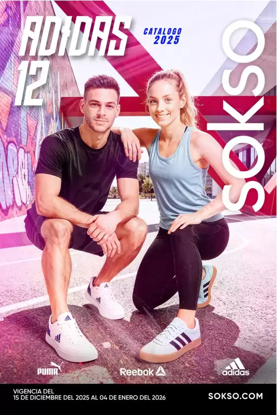 Catálogo Sokso | ADIDAS 12 | 2025-12-15T00:00:00.000Z - 2026-01-04T00:00:00.000Z
