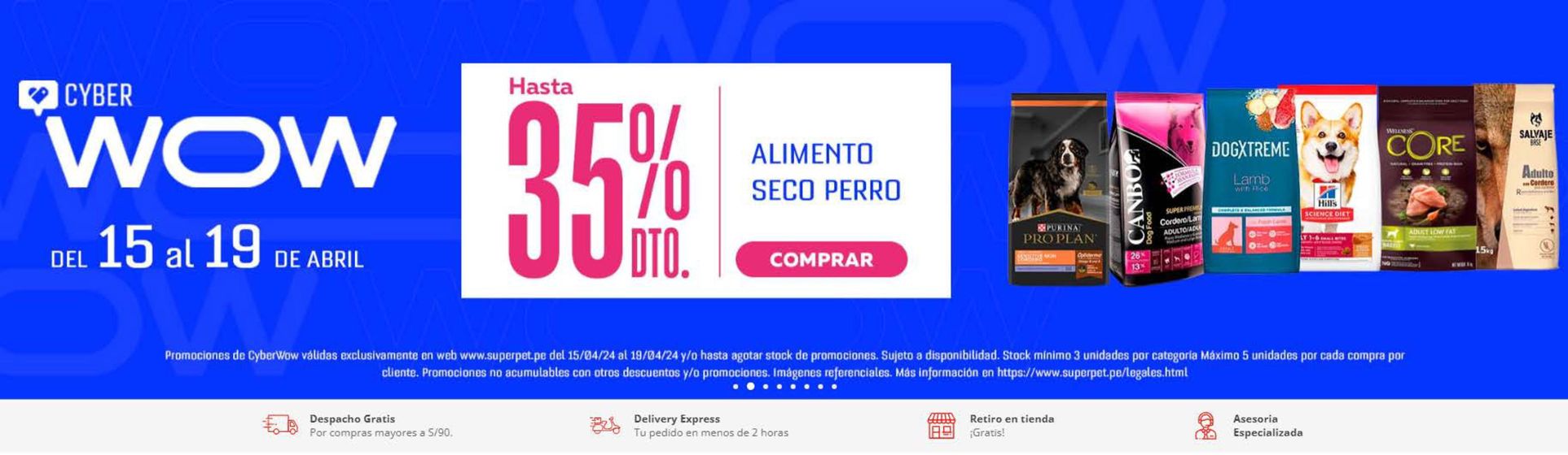 Catálogo Superpet | Cyber Wow  | 2024-04-17T00:00:00.000Z - 2024-04-19T00:00:00.000Z