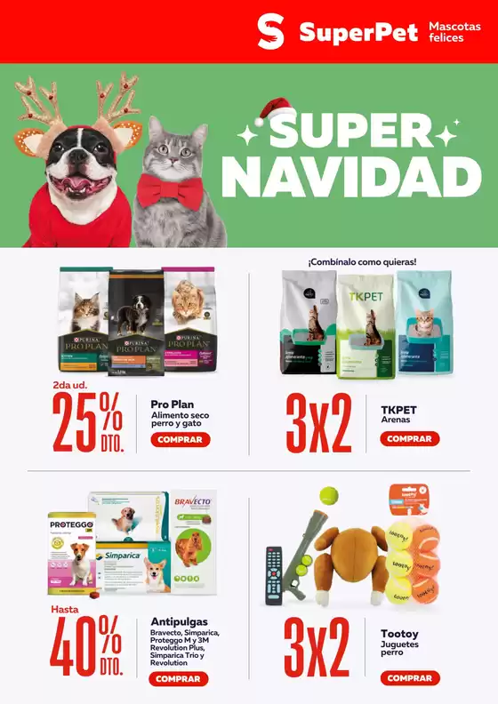 Catálogo Superpet | Ofertas principales para ahorradores | 2025-12-11T00:00:00.000Z - 2025-12-25T00:00:00.000Z