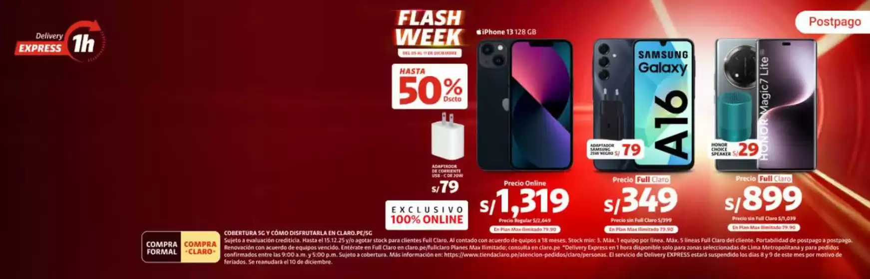 Catálogo Claro | Flash Week  | 2025-12-12T00:00:00.000Z - 2025-12-15T00:00:00.000Z