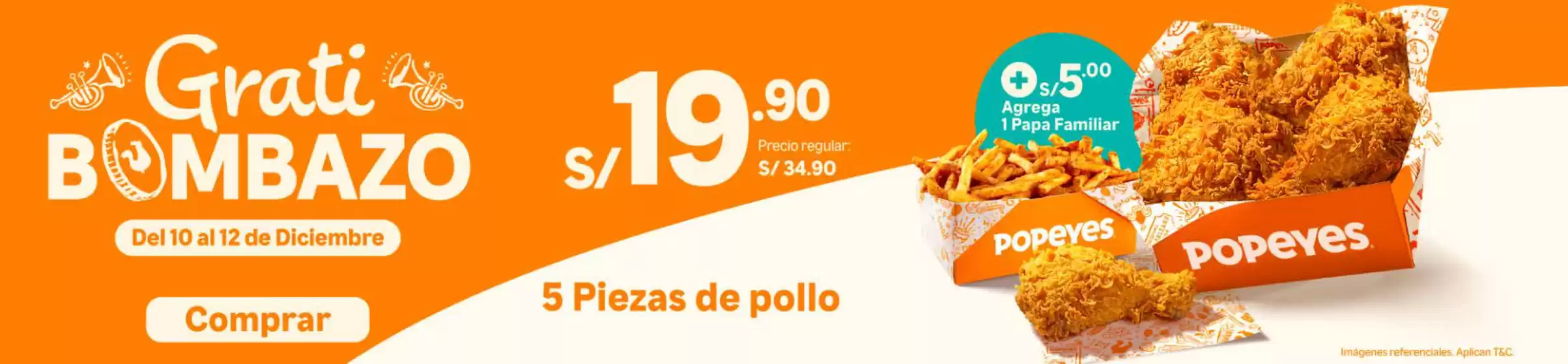 Catálogo Popeyes | Grati Bombazo | 2025-12-12T00:00:00.000Z - 2025-12-12T00:00:00.000Z