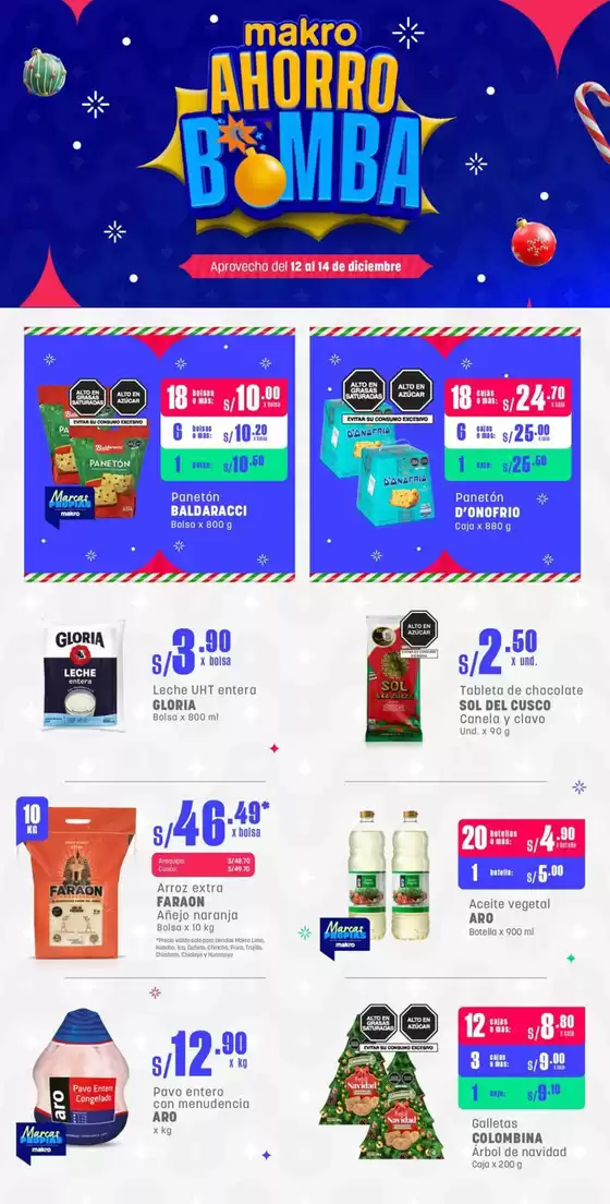 Catálogo Makro | Volante FDS #2 Diciembre | 2025-12-12T00:00:00.000Z - 2025-12-14T00:00:00.000Z