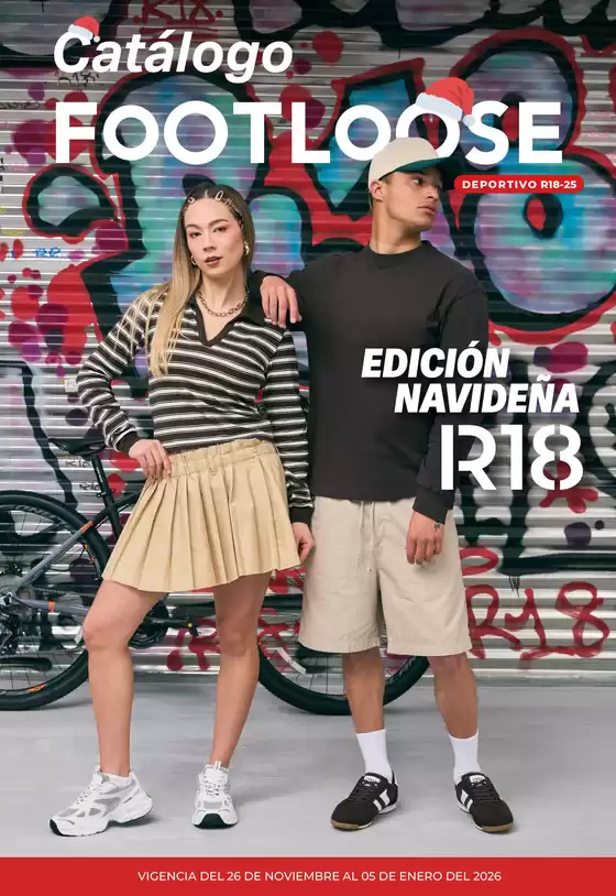 Catálogo Footloose en Arequipa | DEPOR R18 SIN PRECIOS 1 | 2025-11-26T00:00:00.000Z - 2026-01-05T00:00:00.000Z