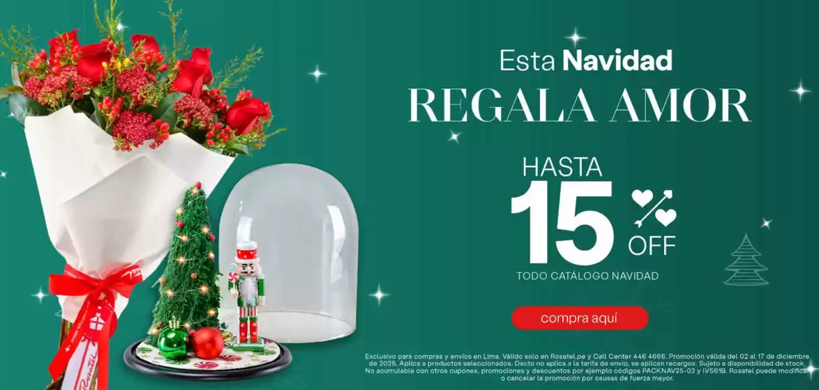 Catálogo Rosatel | Esta navidad regala amor | 2025-12-15T00:00:00.000Z - 2025-12-17T00:00:00.000Z