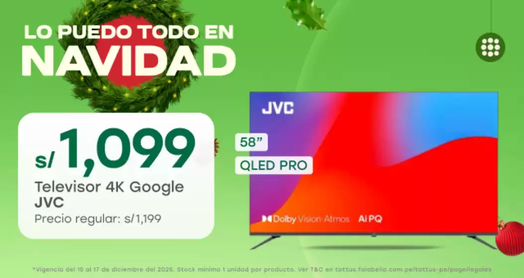 Catálogo Tottus | Descuentos y promociones | 2025-12-15T00:00:00.000Z - 2025-12-17T00:00:00.000Z