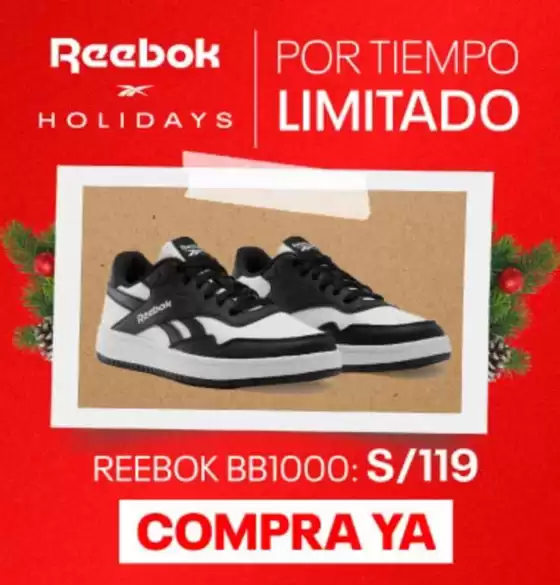 Catálogo Reebok | Por tiempo limitado | 2025-12-16T00:00:00.000Z - 2025-12-24T00:00:00.000Z