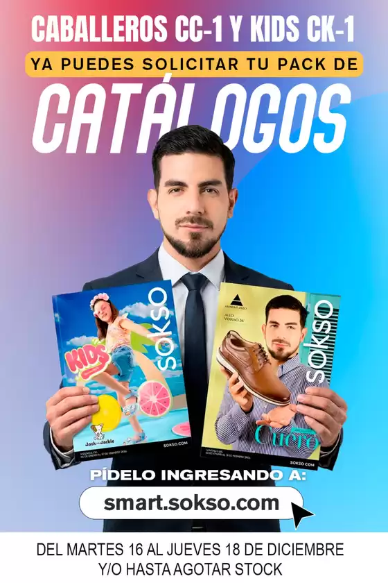 Catálogo Sokso | PREVENTA CATÁLOGO CABALLEROS CC-1 Y CK-1 | 2025-12-16T00:00:00.000Z - 2025-12-18T00:00:00.000Z