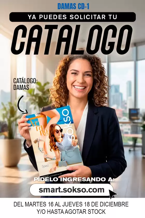 Catálogo Sokso | PREVENTA CATÁLOGO DAMAS CD-1 2026 | 2025-12-16T00:00:00.000Z - 2025-12-18T00:00:00.000Z