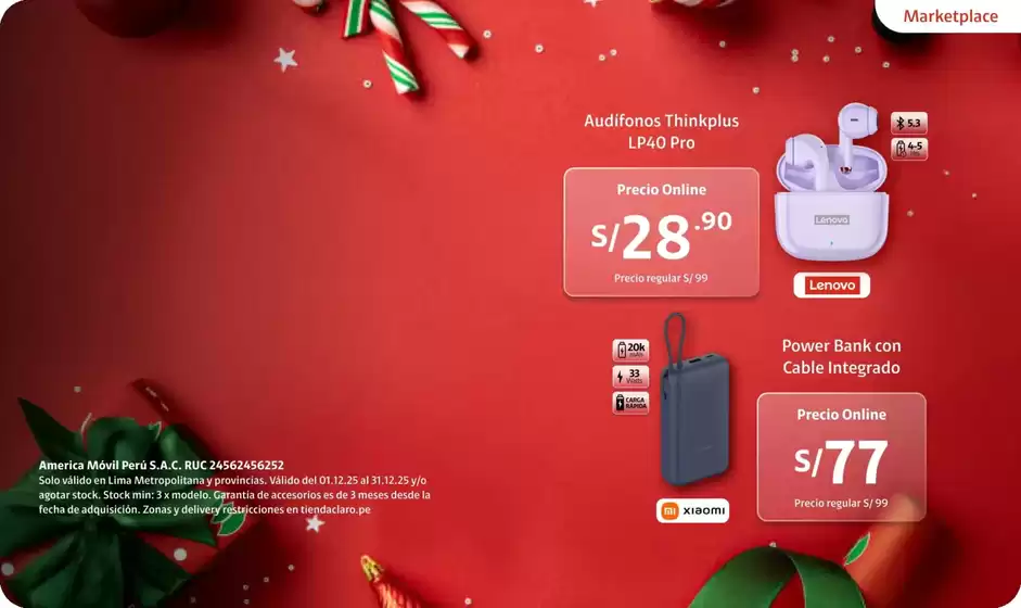 Catálogo Claro | Descuentos y promociones | 2025-12-01T00:00:00.000Z - 2025-12-31T00:00:00.000Z