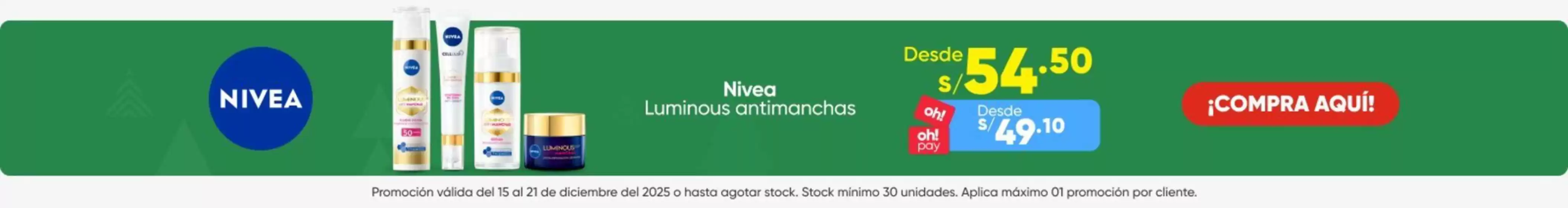 Catálogo InkaFarma | Ofertas principales para todos los cazadores de gangas | 2025-12-15T00:00:00.000Z - 2025-12-21T00:00:00.000Z