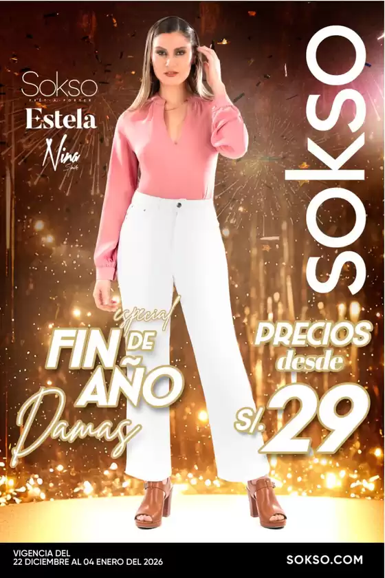 Catálogo Sokso | ESPECIAL FIN DE AÑO DAMAS | 2025-12-22T00:00:00.000Z - 2026-01-04T00:00:00.000Z