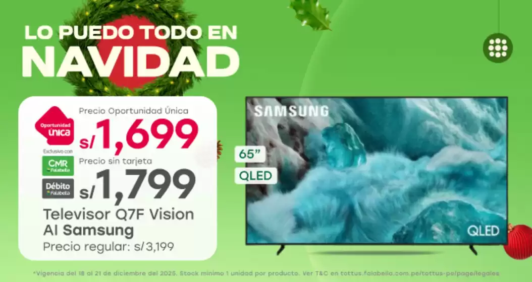 Catálogo Tottus | Ofertas para cazadores de gangas | 2025-12-18T00:00:00.000Z - 2025-12-21T00:00:00.000Z