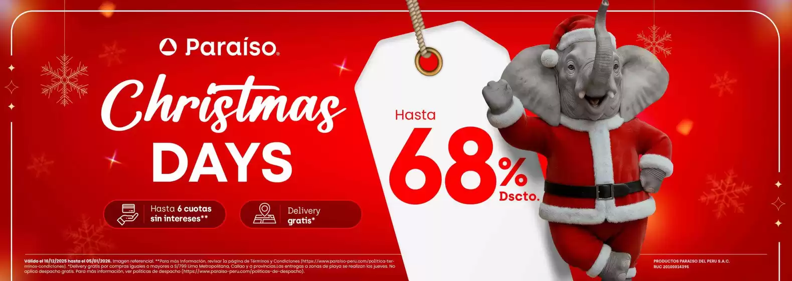 Catálogo Paraiso del Perú | Catálogo Paraiso Del Peru | 2025-12-16T00:00:00.000Z - 2026-01-05T00:00:00.000Z