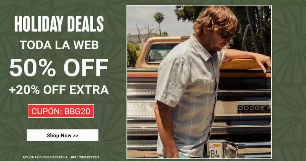 Catálogo Billabong | Deals  | 2025-12-19T00:00:00.000Z - 2026-01-10T00:00:00.000Z