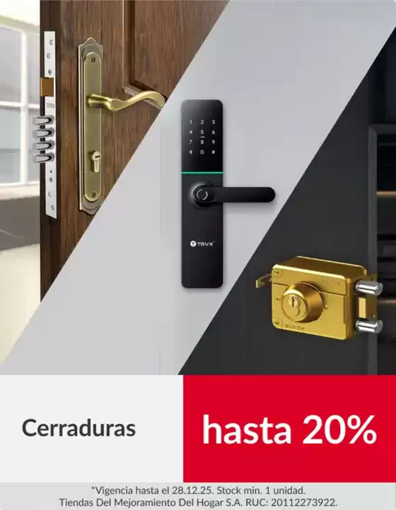 Catálogo Sodimac | Ofertas para cazadores de gangas | 2025-12-20T00:00:00.000Z - 2025-12-28T00:00:00.000Z