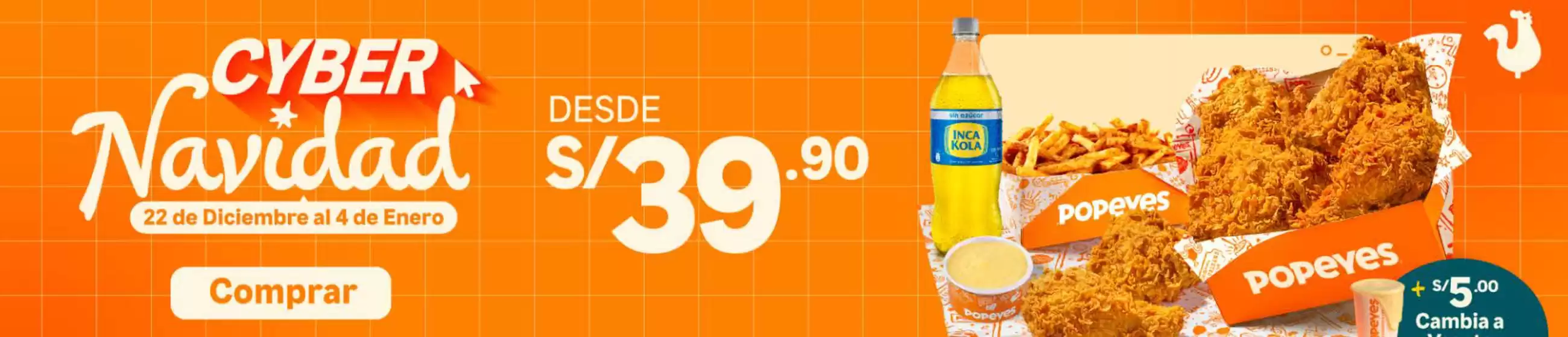 Catálogo Popeyes | Cyber Navidad  | 2025-12-22T00:00:00.000Z - 2026-01-04T00:00:00.000Z