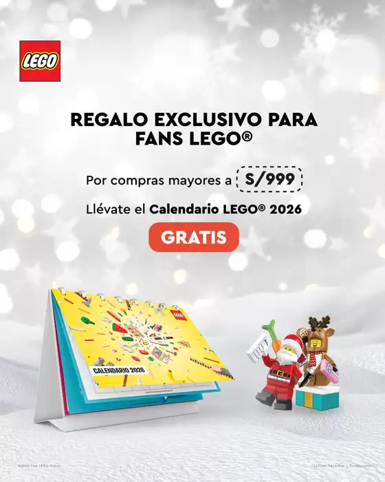Catálogo LEGO | Regala ExcIusivo para fans Iego | 2025-12-22T00:00:00.000Z - 2026-01-18T00:00:00.000Z