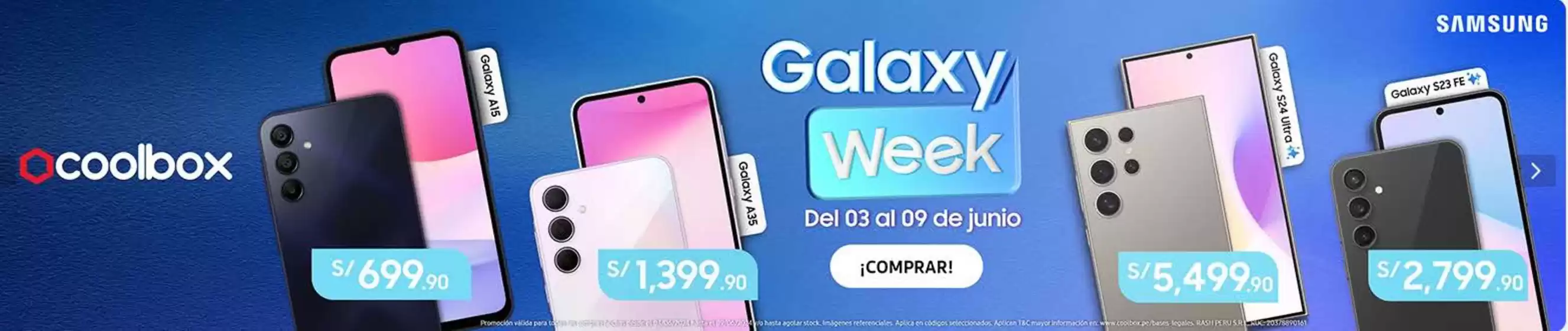 Catálogo Coolbox | Galaxy Week  | 2024-06-03T00:00:00.000Z - 2024-06-09T00:00:00.000Z
