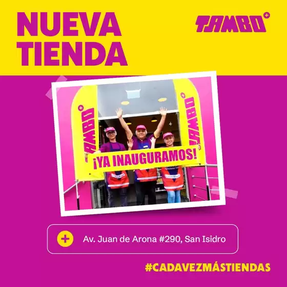 Catálogo Tambo | Ofertas para cazadores de gangas | 2025-12-25T00:00:00.000Z - 2026-01-08T00:00:00.000Z