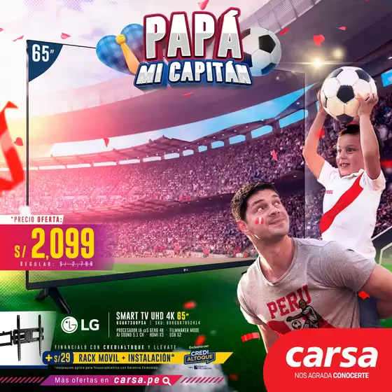 Catálogo Carsa | Papá mi capitán  | 2024-06-06T00:00:00.000Z - 2024-07-03T00:00:00.000Z