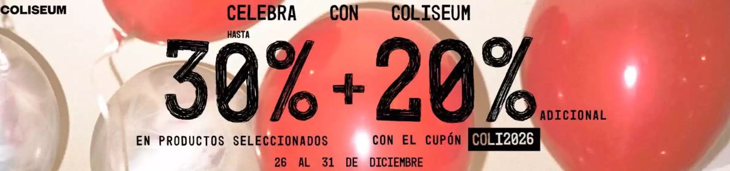 Catálogo Converse | Celebra con Coliseum  | 2025-12-26T00:00:00.000Z - 2025-12-31T00:00:00.000Z