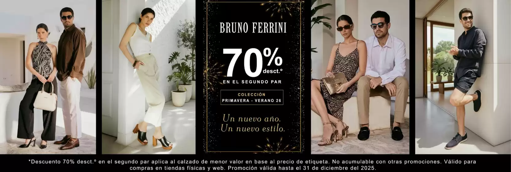 Catálogo Bruno Ferrini en Callao | 70% desct en el segundo | 2025-12-29T00:00:00.000Z - 2025-12-31T00:00:00.000Z