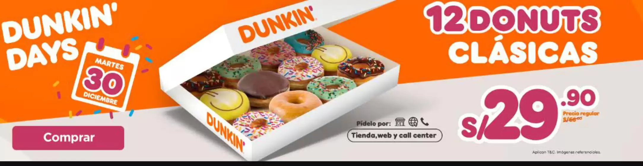 Catálogo Dunkin Donuts | Dunkin days | 2025-12-30T00:00:00.000Z - 2025-12-30T00:00:00.000Z
