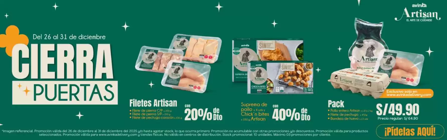 Catálogo Avinka | Fin de ani cierra puertas | 2025-12-30T00:00:00.000Z - 2025-12-31T00:00:00.000Z