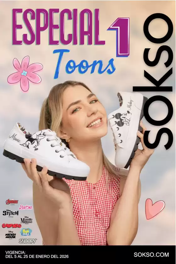 Catálogo Sokso en Callao | ESPECIAL TOONS 1 | 2026-01-05T00:00:00.000Z - 2026-01-25T00:00:00.000Z