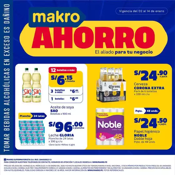 Catálogo Makro | Catálogo Makroahorro VIG#1 | 2026-01-02T00:00:00.000Z - 2026-01-14T00:00:00.000Z