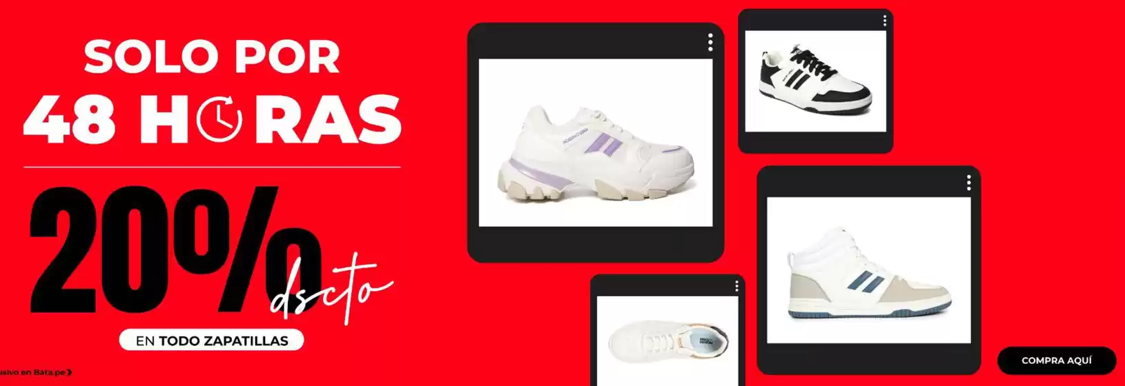 Catálogo Bata | 20% dscto | 2024-06-28T00:00:00.000Z - 2024-06-28T00:00:00.000Z