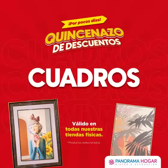 Catálogo Panorama Hogar | Quincenazo de descuentos  | 2024-07-12T00:00:00.000Z - 2024-07-16T00:00:00.000Z