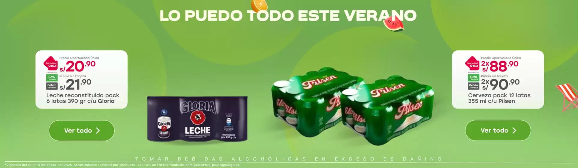 Catálogo Tottus | Excelente oferta para cazadores de gangas | 2026-01-08T00:00:00.000Z - 2026-01-11T00:00:00.000Z