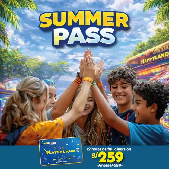 Catálogo Happyland | Summer Pass  | 2026-01-09T00:00:00.000Z - 2026-01-31T00:00:00.000Z
