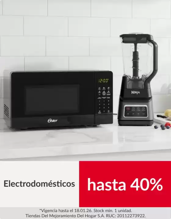 Catálogo Sodimac | Gran variedad de ofertas | 2026-01-13T00:00:00.000Z - 2026-01-18T00:00:00.000Z