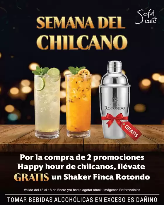 Catálogo Sofá Café | Semana del Chilcano  | 2026-01-13T00:00:00.000Z - 2026-01-18T00:00:00.000Z