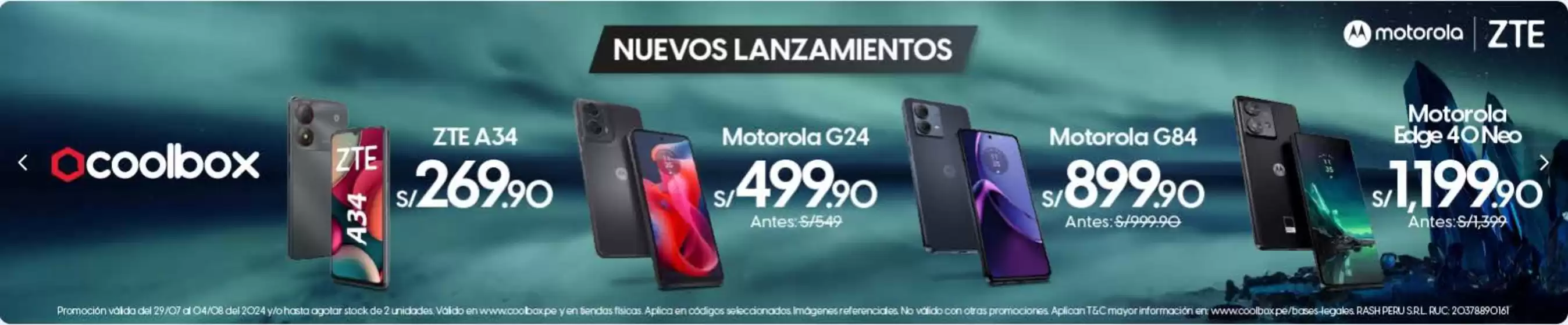 Catálogo Coolbox | Nuevos Lanzamientos  | 2024-07-29T00:00:00.000Z - 2024-08-04T00:00:00.000Z