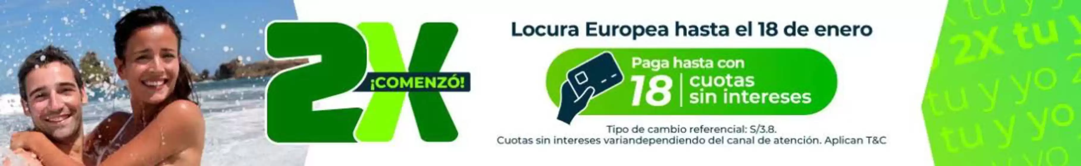 Catálogo Viajes Falabella | 2x comenzo! | 2026-01-15T00:00:00.000Z - 2026-01-18T00:00:00.000Z