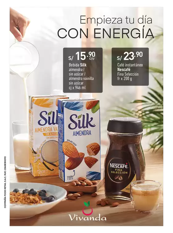 Catálogo Vivanda | Empieza tu día con energía | 2024-08-01T00:00:00.000Z - 2024-08-04T00:00:00.000Z