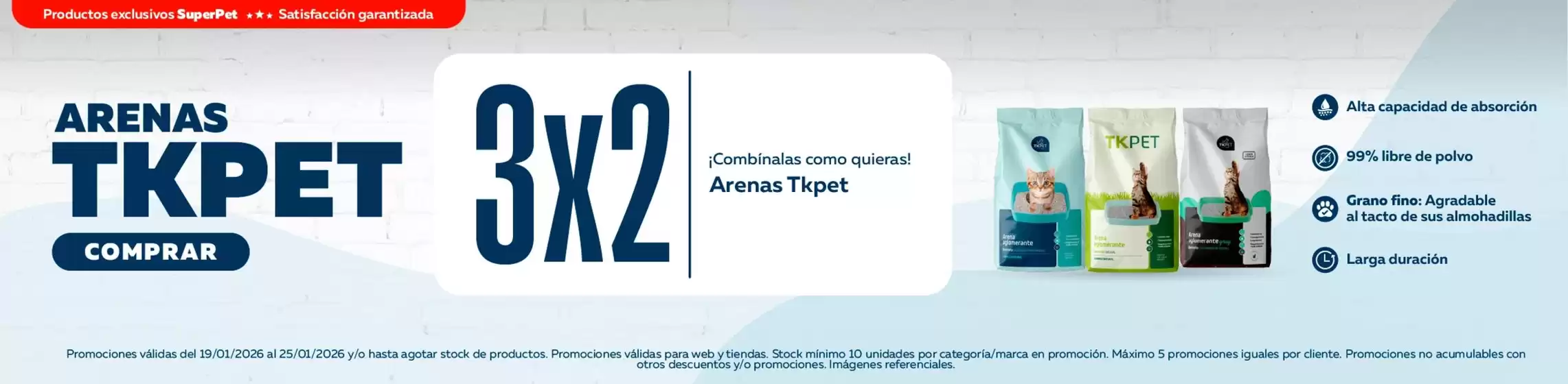 Catálogo Superpet | Ofertas principales para ahorradores | 2026-01-19T00:00:00.000Z - 2026-01-25T00:00:00.000Z