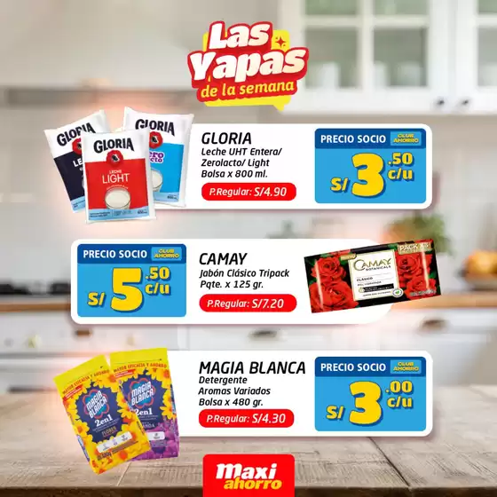Catálogo MaxiAhorro | Las yapas de la semana  | 2026-01-19T00:00:00.000Z - 2026-01-20T00:00:00.000Z