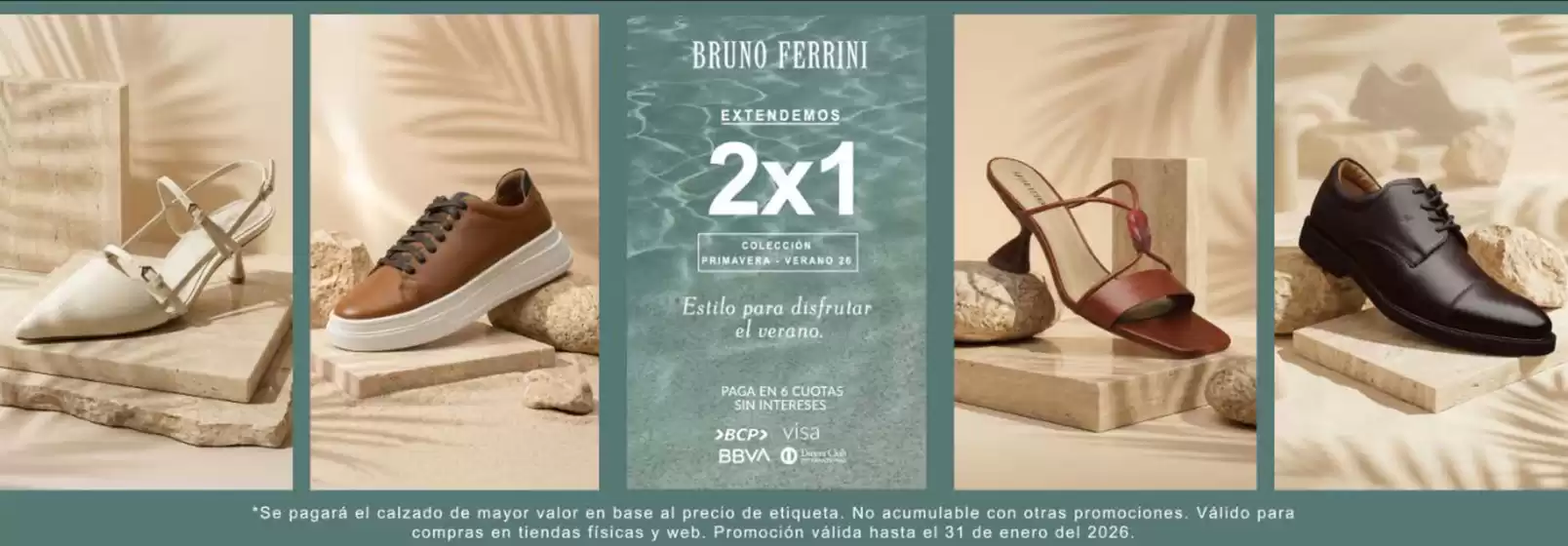 Catálogo Bruno Ferrini | Estilo para disfrutar el verano  | 2026-01-19T00:00:00.000Z - 2026-01-31T00:00:00.000Z