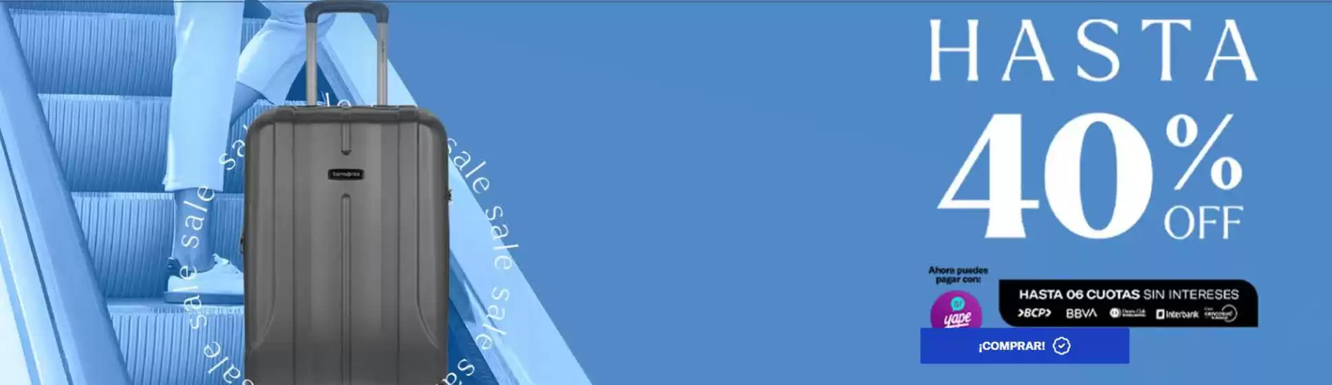 Catálogo Samsonite | Hasta 40%off | 2026-01-21T00:00:00.000Z - 2026-02-08T00:00:00.000Z