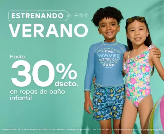 Catálogo Tottus | Grandes descuentos en productos seleccionados | 2026-01-15T00:00:00.000Z - 2026-01-31T00:00:00.000Z