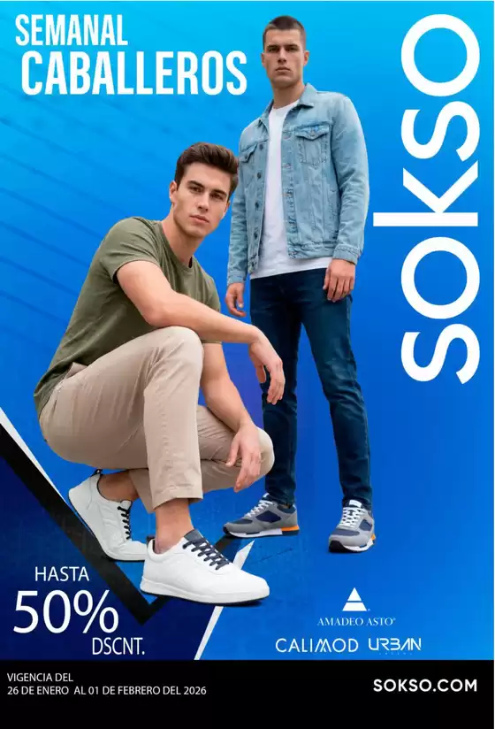Catálogo Sokso | SEMANAL CABALLEROS | 2026-01-26T00:00:00.000Z - 2026-02-01T00:00:00.000Z