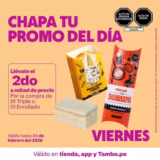 Catálogo Tambo | Gran variedad de ofertas | 2026-01-25T00:00:00.000Z - 2026-02-04T00:00:00.000Z