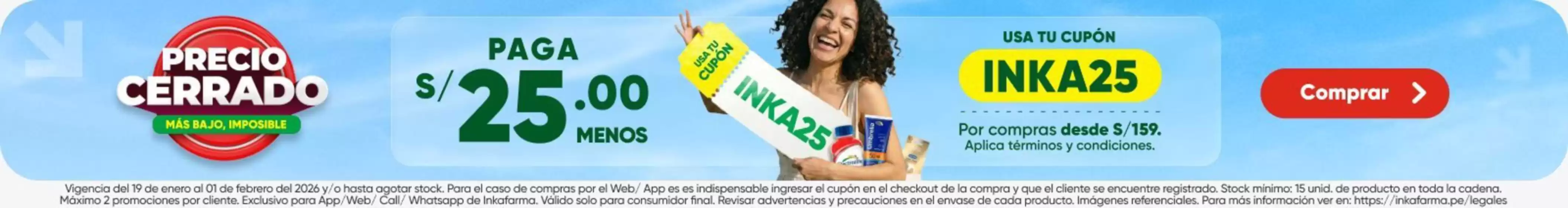 Catálogo InkaFarma en Chimbote | Ofertas y gangas exclusivas | 2026-01-19T00:00:00.000Z - 2026-02-01T00:00:00.000Z