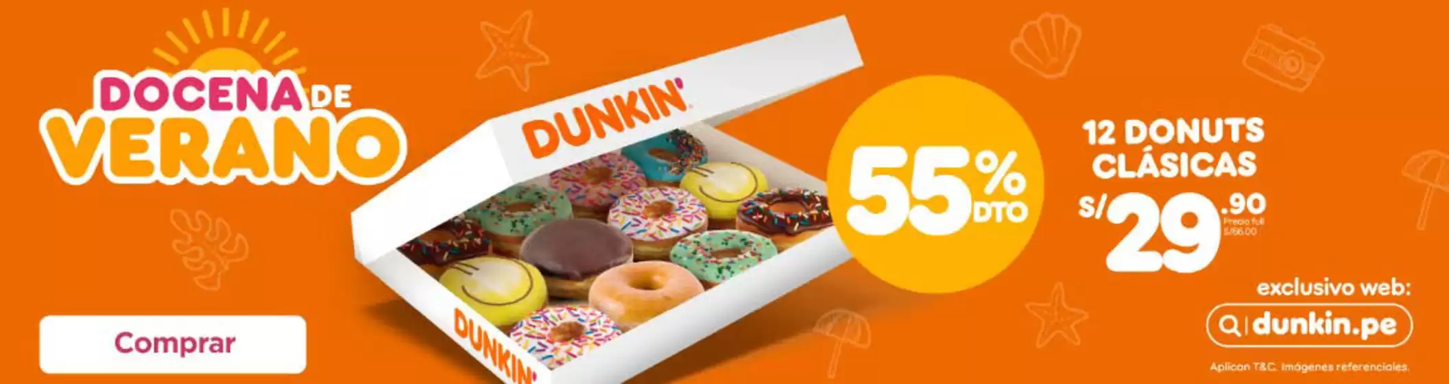 Catálogo Dunkin Donuts | Docena de Verano  | 2026-01-26T00:00:00.000Z - 2026-02-15T00:00:00.000Z